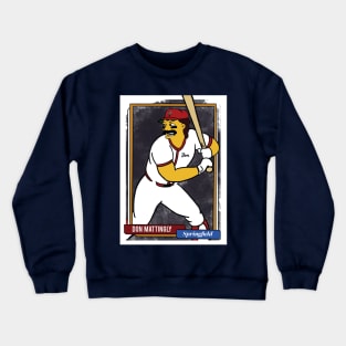 Don Mattingly Springfield Homer at the Bat Baseball Crewneck Sweatshirt